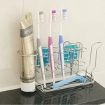 Stopia Steel Toothbrush Holder Wall Mount Home Bathroom Suction Cup Rack Hanger. Fixed Price $29.80.
