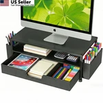 Ecolovi Desk Organizer And Accessories, With Drawer Pen Holder, Black. Fixed Price $30.66.