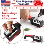 1PC Four-stage Manual Sharpening Stone Household Quick Sharpener. Fixed Price $9.79.