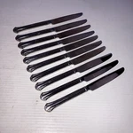 Reed & Barton Courtland Everyday Stainless Flatware Dinner Knives 9" Set Of 10. Fixed Price $44.75.