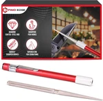 Serrated Knife Sharpener Rod - Retractable Diamond Sharpening Ultra Portab. Fixed Price $17.93.