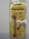 Lansky Medium Grit Serrated & Regular Blade Sharpener Keychain New Ltrim. Fixed Price $10.95.