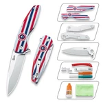 Pocket Knife For Men, Folding Edc, Captain Knives With Clip, Sha.... Fixed Price $45.11.
