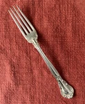 Gorham Chantilly, 7 Fork, Sterling, 1895, Lion-anchr-g With Monogram. Fixed Price $105.00.