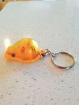 Tupperware Keychain Knife Sharpener Jewel Gold Miniature. Fixed Price $13.95.