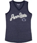 Touch Womens Nittany Lions Rhinestone Tank Top, Blue, Medium. Fixed Price $15.99.