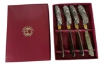 Arthur Court Salmon Spreader Stainless Blade Knife (4) Original Box Vintage. Fixed Price $27.23.