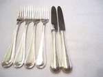 Ricci Argentieri Silverplate Forks,knife. Fixed Price $59.99.