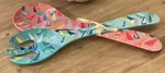 Anthropologie Sunscene Melamine Servers Set Of Two- Design By Blakely Little. Fixed Price $24.00.
