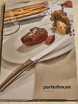 Legnoart Porterhouse SK-300L Japanese Steel Steak Knives Set Of 4. Fixed Price $32.00.