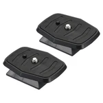 Patikil Tripod Quick Release Plate, 44MM 2 Pack Camera Adapter Black. Fixed Price $25.18.