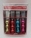 Cheese Butter Bread Dip Set Of 4 Spreaders By Target Holiday Party Kitchen Deco. Fixed Price $8.00.