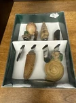 Set Of 4 Stainless Steel Spreaders Seashells Handles Vintage. Fixed Price $9.96.