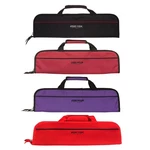 Ergo Chef 5 Pocket Knife Bags Black, Bright Red And Purple. Fixed Price $20.99.