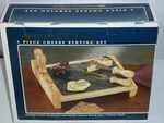 5 Piece Cheese Serving Set....by Hampton Forge. Fixed Price $59.39.