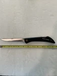 Vintage Eka Normark Lockback Folding Fillet Knife Sweden Black Handles. Fixed Price $44.99.