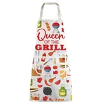 Queen Of The Kitchen Apron Griller Gift Bbq Adjustable Apro.... Fixed Price $22.04.
