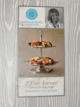 2 Tiered Server Martha Stewart Treasury Collection. Fixed Price $49.99.