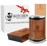 Rolling Knife Sharpener Easy Sharpening Tool For Kitchen 15 & 20 Adj. Fixed Price $49.99.
