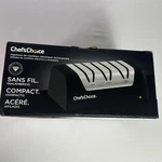 Chefs Choice Cordless Compact Knife Sharpener Lithium Battery Type-c Chargeable. Fixed Price $124.95.