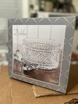 Godinger By Shannon 8.5 Inch Dublin Lead Crystal 3 Piece Salad Bowl Set. Fixed Price $32.99.