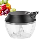 Manual Vegetable Chopper Hand String Garlic Mincer Onion Cutter Food Proc. Fixed Price $22.78.