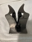 Br D & Taylor Professional Knife Sharpener Stainless Steel, Spring Action. Fixed Price $50.00.