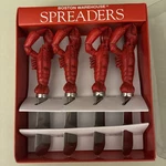 Boston Warehouse Lobster Handle Spreader Knife Set 4PC Stainless Steel 1999 New. Fixed Price $13.73.