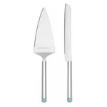 Kate Spade New York Cake Knife And Server 2-PIECE Dessert Serving Set, Silver. Fixed Price $49.99.