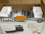 Chef'schoice Hybrid Diamond Hone Knife Sharpener Model 210. Fixed Price $32.99.