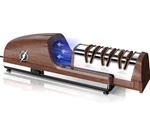 Electric Knife Sharpener 3 Stage, With 100% Diamond Abrasives And 15 Precision. Fixed Price $54.99.