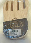 Alaskan Bear Claw Wood Salad & Pasta Server -double Fork Type Sealed 6.5" New. Fixed Price $6.50.