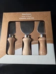 World Market Nip Set Of 3 Cheese Knives. Fixed Price $10.00.