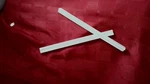 Spyderco Sharpener Triangle Fine White Ceramic Rod. Fixed Price $20.00.
