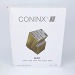 Coninx Raf - 15 Slot Kitchen Knife Holder Acacia Wood Universal Block. Fixed Price $35.99.