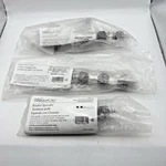 3PC Pampered Chef Cranberry Beaded Stainless Cheese Knife Plane Spreader New. Fixed Price $22.46.