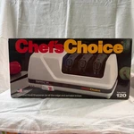 Chef's Choice 120 Edgeselect Diamond Hone Electric Knife Sharpener 3-STAGE Nos. Fixed Price $69.87.