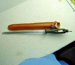 Messermeister Chrome Vanadium 10 Knife Sharpening Steel Hone Sheath Solingen. Fixed Price $44.95.