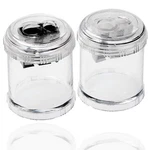 Manual Pencil Sharpener Double Holes Duty Metal Blade Jumbo Crayon Xl S.... Fixed Price $14.44.