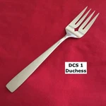 Duchess Dcs 1 Tip Plain Serving Fork 3/8" Stainless Steel Flatware. Fixed Price $10.38.