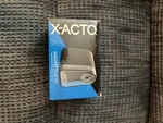 X-acto Mightymite Classroom Break Resistant Electric Pencil Sharpener 19501X. Fixed Price $15.00.