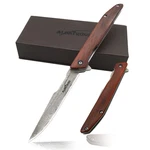 Albatross Edc Thin VG10 Damascus Camping Folding Pocket Knife 3.5. Fixed Price $59.02.
