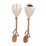 Leaf Serving Set Fork & Knife Nib With Tags. Fixed Price $19.95.