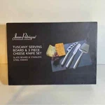Nib Jean-patrique Tuscany Black Charcuterie Board & Cheese Knife Set 3 Piece. Fixed Price $24.00.