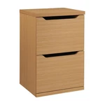 Denmark 2-DRAWER Engineered Wood Vertical File With Lockdowel Natural Finish. Fixed Price $207.99.