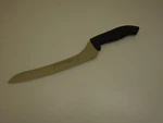 Dexter Usa 9" Offset Scalloped Slicer Bread Sandwich Knife Black Factory Second. Fixed Price $18.99.