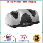 Presto 08800 Eversharp Electric Knife Sharpener, 2-STAGE System, Silver/black. Fixed Price $40.68.