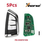 5PCS/LOT Xhorse XSDFX1EN Small Knife Style 3 Buttons Universal Smart Key. Fixed Price $99.00.
