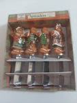 Gingerbread Stainless Steel Knives/spreaders (set Of 4)BY Susan Winget. Fixed Price $22.00.
