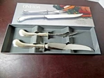 Oneida Carving Set - Pistol Style Handles Silverplate. Fixed Price $20.00.